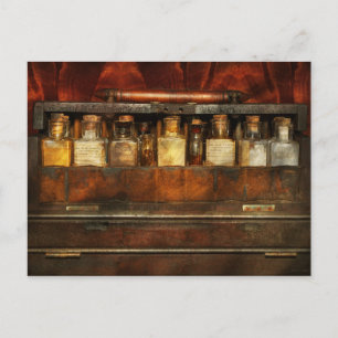 Carte Postale Pharmacie - Vétérinaire - Médecine pour animaux de