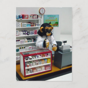 Carte Postale pharmacien