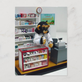Carte Postale pharmacien