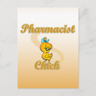 Carte Postale Pharmacien Chick