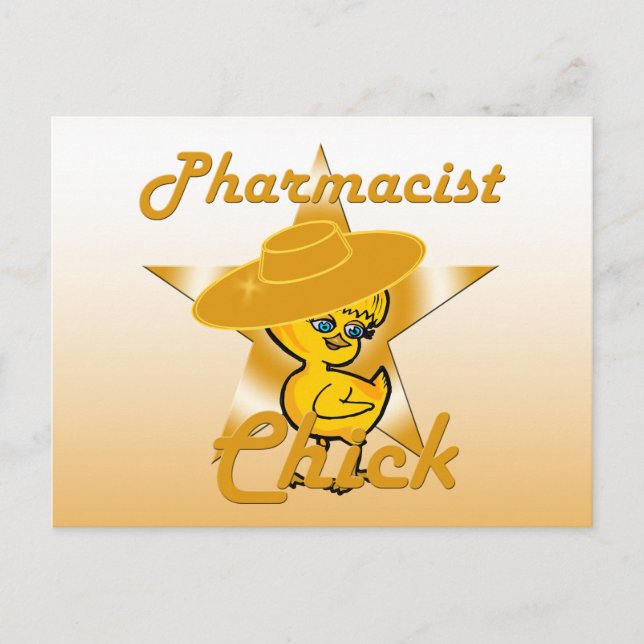 Carte Postale Pharmacien Chick #10 (Devant)