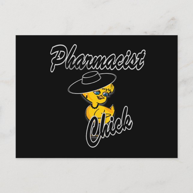 Carte Postale Pharmacien Chick #4 (Devant)
