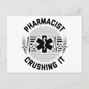 Carte Postale Pharmacien Produits pharmaceutiques Pharmacie Id