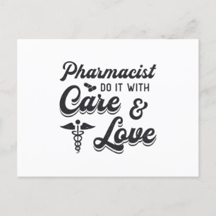 Carte Postale Pharmaciste Le Faire Avec Soins Pharmacie Technolo