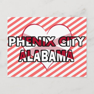 Carte Postale Phenix City, Alabama