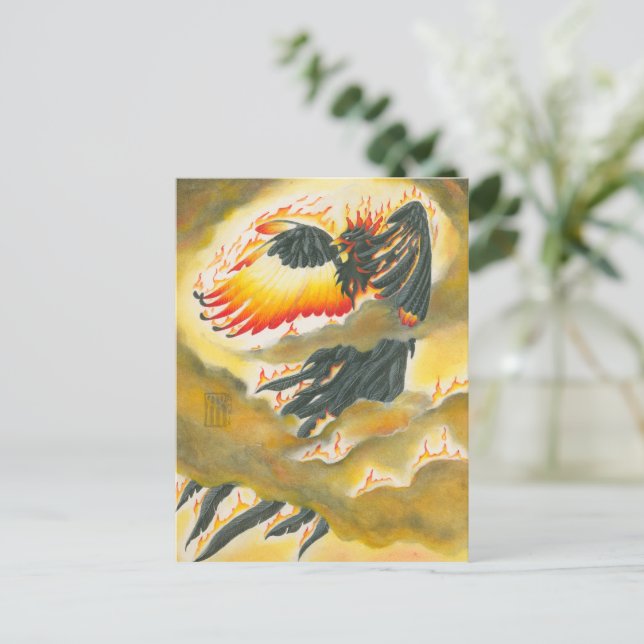 Carte Postale Phénix d'Askelon (Debout devant)