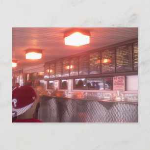 Carte Postale Philadelphia Cheesesteak