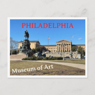 Carte Postale Philadelphia Museum of Art Postcard