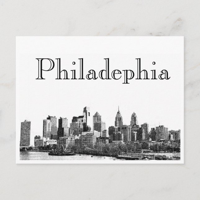 Carte Postale Philadelphie (Devant)