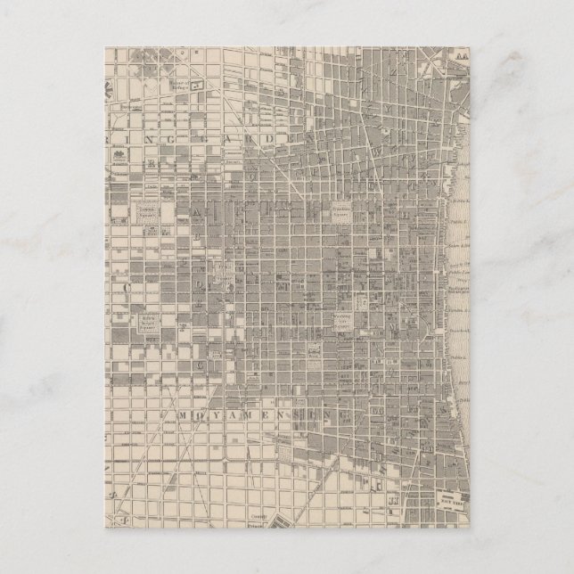 Carte Postale Philadelphie (Devant)