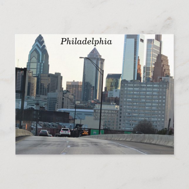 Carte Postale Philadelphie (Devant)