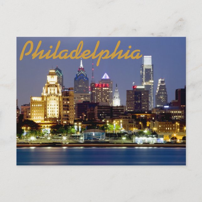 Carte postale Philadelphie (Devant)