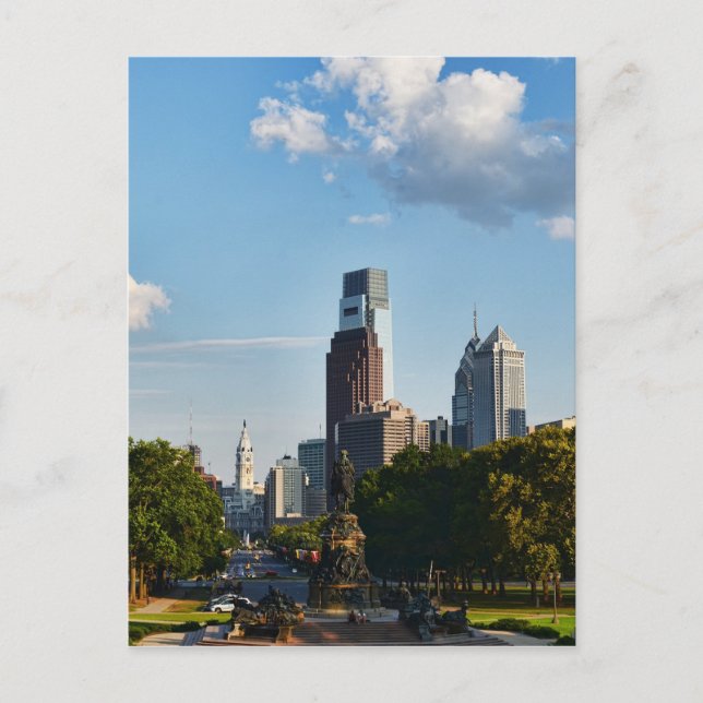 Carte Postale Philadelphie centre-ville 2 (Devant)
