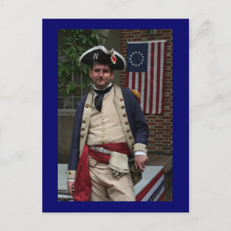 Carte Postale Philadelphie coloniiste historique