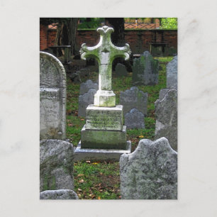 Carte Postale Philadelphie Graveyard CB