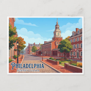 Carte Postale Philadelphie Pennsylvanie