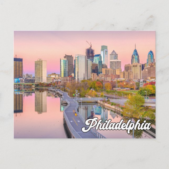 Carte Postale Philadelphie, Pennsylvanie, USA (Devant)