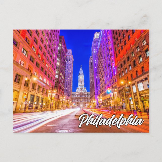 Carte Postale Philadelphie, Pennsylvanie, USA (Devant)