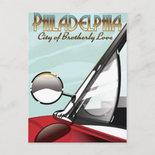 Carte Postale Philadelphie, Pennsylvanie "Ville de l'amour frate