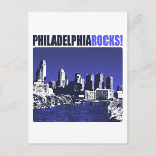 Carte Postale Philadelphie Rocks !