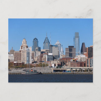 Carte Postale Philadelphie Skyline, vue moyenne
