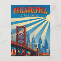 Philadelphie vintage Pennsylvanie