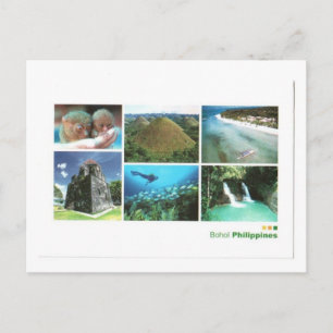 CARTE POSTALE PHILIPINES BOHOL ISLANDS