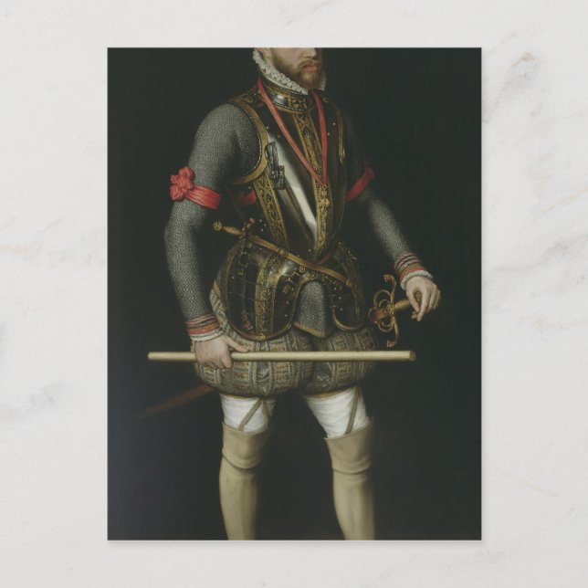 Carte Postale Philippe II d'Espagne (Devant)