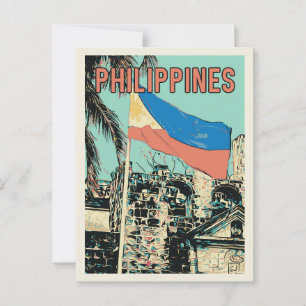 Carte Postale Philippines, Manille Intramuros, Fort de Santiago