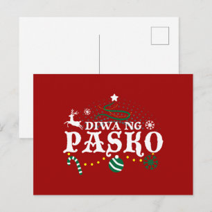Carte Postale Philippines Noël - Diwa ng Pasko
