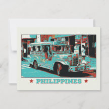 Philippines, une Jeepney emblématique à Manille