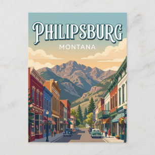 Carte Postale Philipsburg, Montana