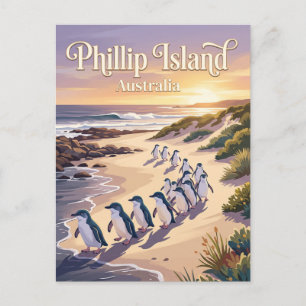 Carte Postale Phillip Island Australie