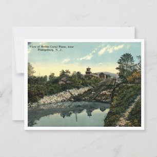 Carte Postale Phillipsburg NJ Vue du canal Morris