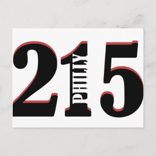 Carte Postale Philly 215