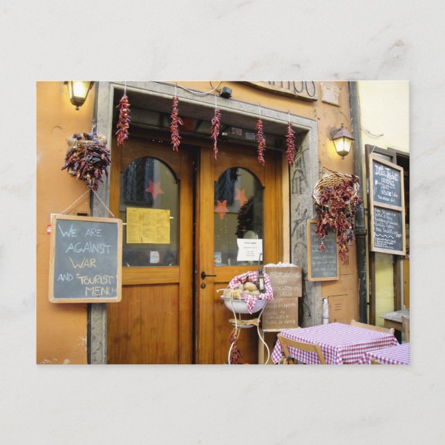 Carte Postale Philosophie de Trastevere (Devant)