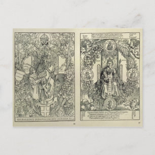 Carte Postale Philosophie et empereur des Habsbourg