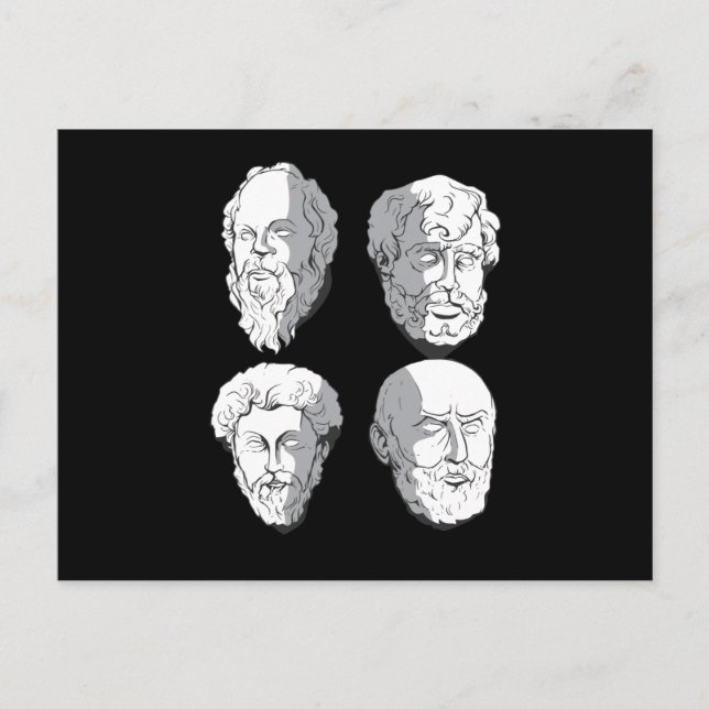 Carte Postale Philosophie stoïque (Devant)