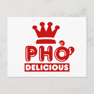 Carte Postale Pho King Delicious