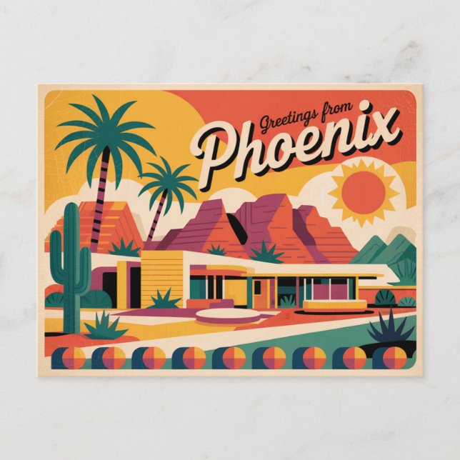 Carte Postale Phoenix (Devant)