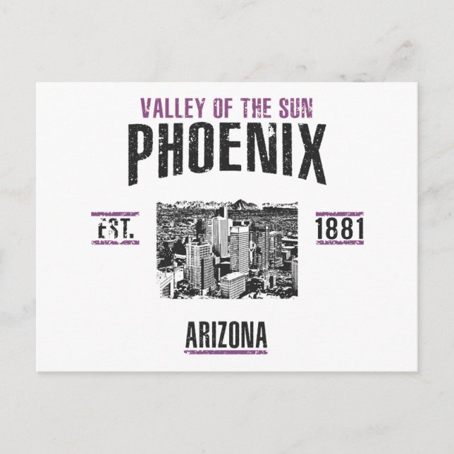 Carte Postale Phoenix (Devant)