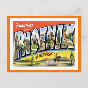 Carte Postale Phoenix Arizona Salutations de US City