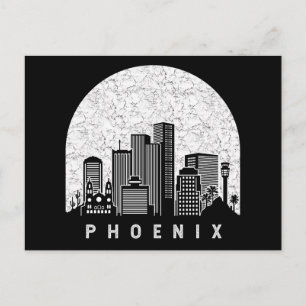 Carte Postale Phoenix Arizona Skyline