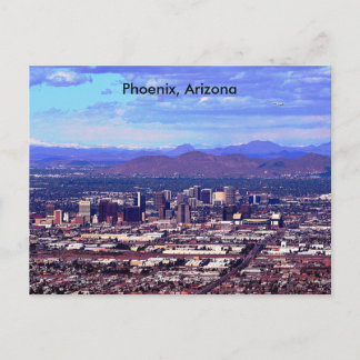 Carte Postale Phoenix Arizona Skyline en journée