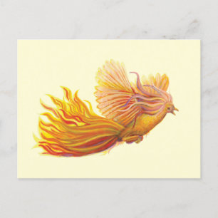 Carte Postale Phoenix Bird en vol