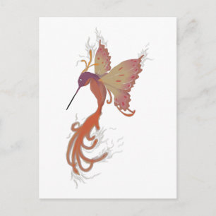 Carte Postale Phoenix de colibri