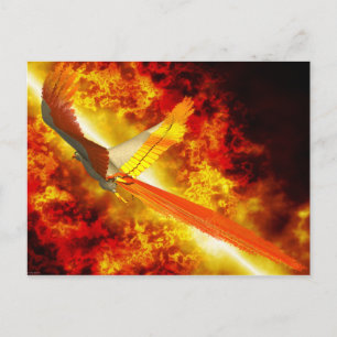 Carte Postale Phoenix Imaginaire gothique