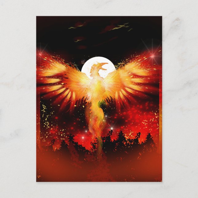 Carte postale Phoenix Rising (Devant)