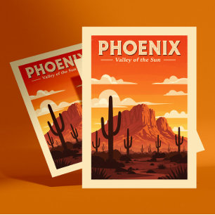 Carte Postale Phoenix vintage