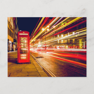 Carte Postale phonebooth de Londres